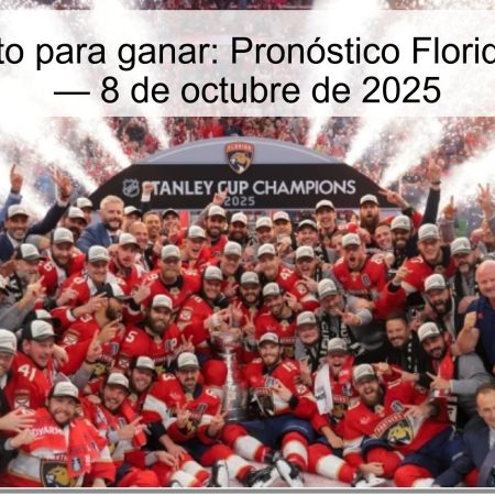 Florida favorito para ganar: Pronóstico Florida vs Chicago — 8 de octubre de 2025