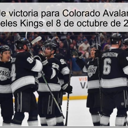 Predicción de victoria para Colorado Avalanche vs. Los Angeles Kings el 8 de octubre de 2025