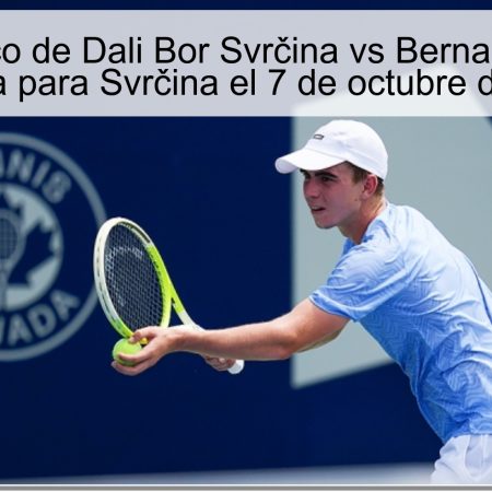 Pronóstico de Dali Bor Svrčina vs Bernard Tomic: ¿Victoria para Svrčina el 7 de octubre de 2025?