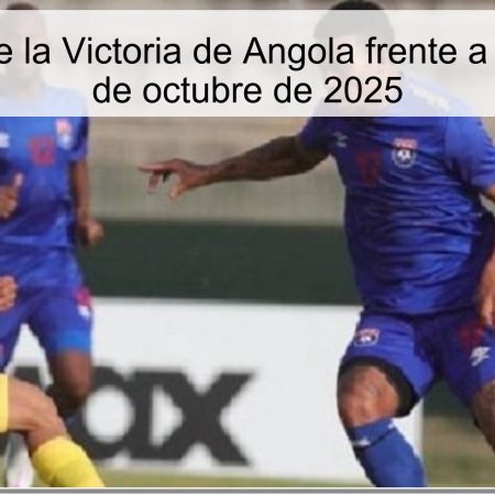 Predicción de la Victoria de Angola frente a Eswatini el 8 de octubre de 2025