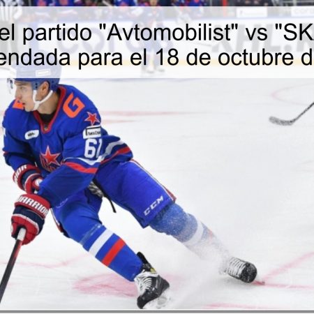 Predicción del partido “Avtomobilist” vs “SKA” y apuesta recomendada para el 18 de octubre de 2025