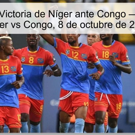 Predicción: Victoria de Níger ante Congo — Pronóstico Níger vs Congo, 8 de octubre de 2025