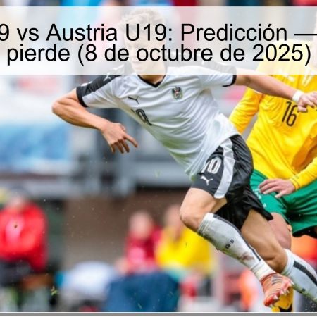 Eslovenia U19 vs Austria U19: Predicción — Eslovenia no pierde (8 de octubre de 2025)