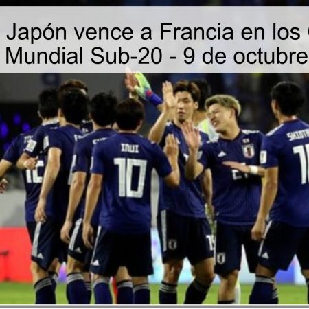 Predicción: Japón vence a Francia en los Octavos de Final del Mundial Sub-20 – 9 de octubre de 2025