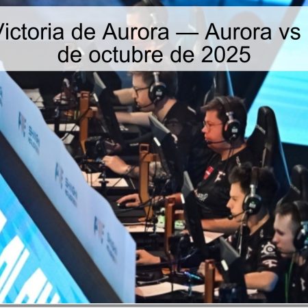 Pronóstico: Victoria de Aurora — Aurora vs FaZe Clan, 8 de octubre de 2025