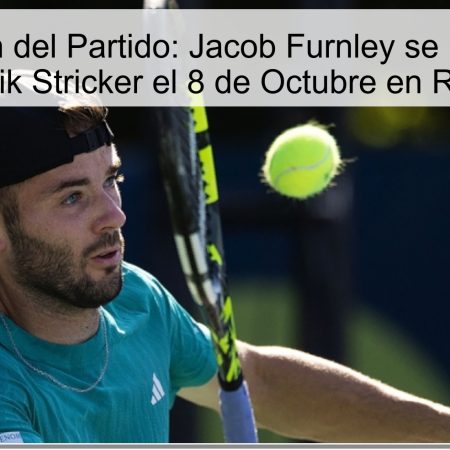 Predicción del Partido: Jacob Furnley se Enfrenta a Dominik Stricker el 8 de Octubre en Roanne
