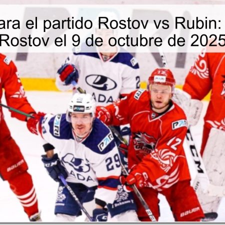 Predicción para el partido Rostov vs Rubin: Victoria para Rostov el 9 de octubre de 2025