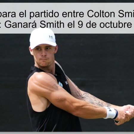 Predicción para el partido entre Colton Smith y Titouan Droguet: Ganará Smith el 9 de octubre de 2025