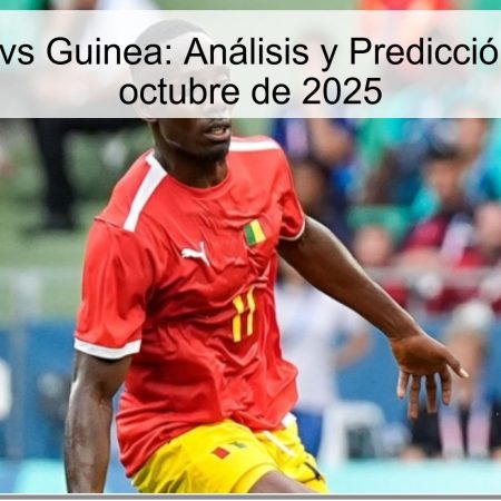 Mozambique vs Guinea: Análisis y Predicción para el 9 de octubre de 2025