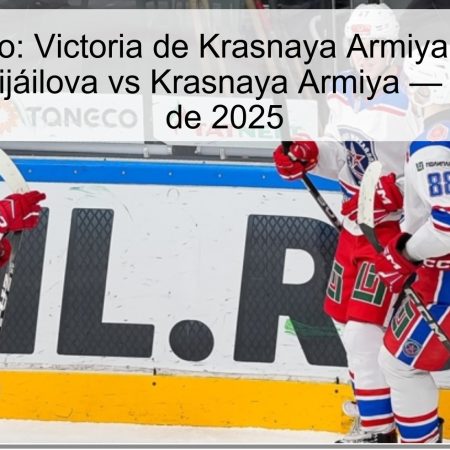 Pronóstico: Victoria de Krasnaya Armiya (1.68) en Akademia Mijáilova vs Krasnaya Armiya — 9 de octubre de 2025
