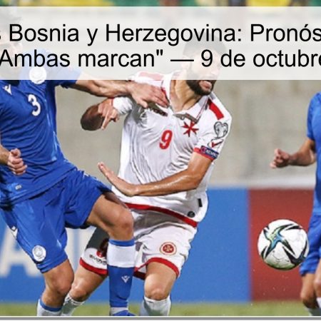 Chipre vs Bosnia y Herzegovina: Pronóstico 1-1 y apuesta “Ambas marcan” — 9 de octubre de 2025