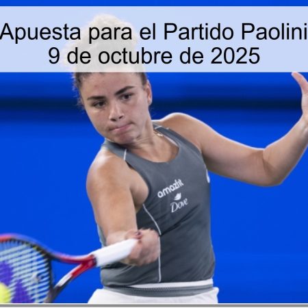 Predicción y Apuesta para el Partido Paolini vs. Tauson – 9 de octubre de 2025