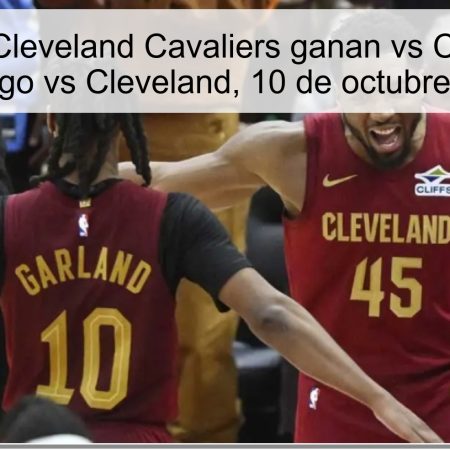 Predicción: Cleveland Cavaliers ganan vs Chicago Bulls — Chicago vs Cleveland, 10 de octubre de 2025