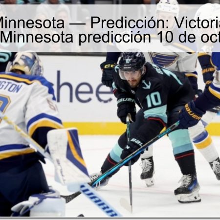 St. Louis vs Minnesota — Predicción: Victoria de St. Louis | St. Louis vs Minnesota predicción 10 de octubre de 2025