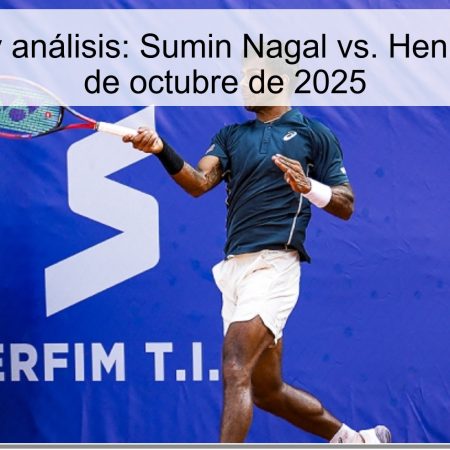 Predicción y análisis: Sumin Nagal vs. Henry Squire – 9 de octubre de 2025