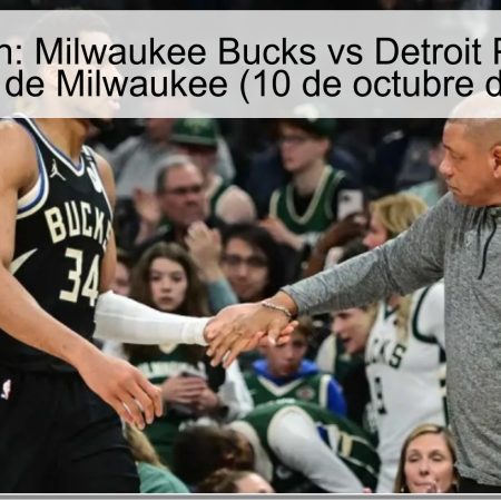 Predicción: Milwaukee Bucks vs Detroit Pistons — Victoria de Milwaukee (10 de octubre de 2025)