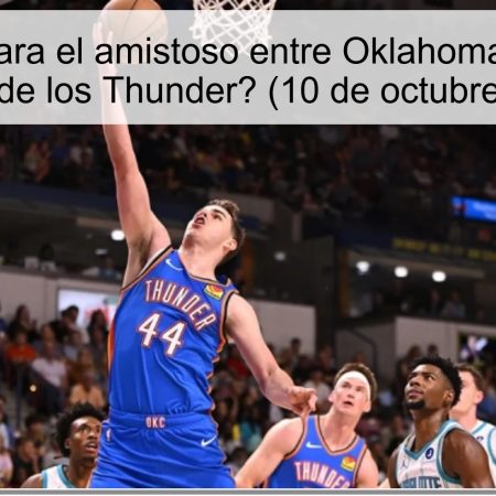 Predicción para el amistoso entre Oklahoma y Charlotte: ¿Victoria de los Thunder? (10 de octubre de 2025)
