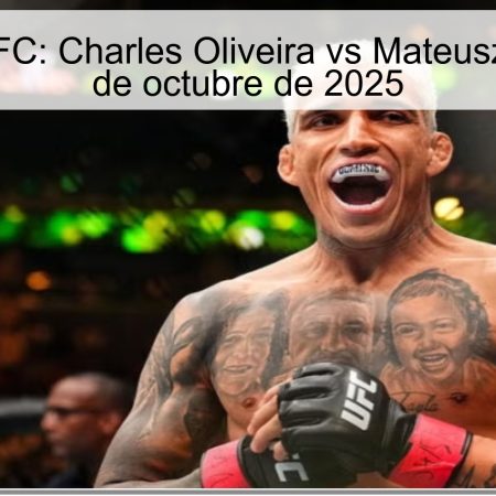 Predicción UFC: Charles Oliveira vs Mateusz Gamrot – 12 de octubre de 2025