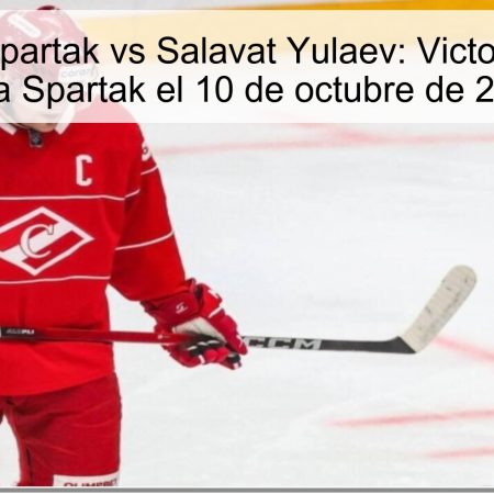 Predicción Spartak vs Salavat Yulaev: Victoria esperada para Spartak el 10 de octubre de 2025