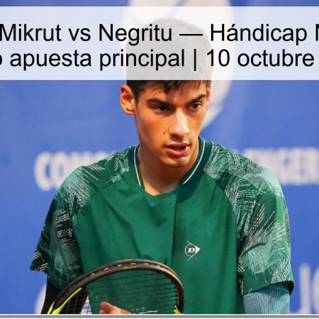 Pronóstico Mikrut vs Negritu — Hándicap Negritu (+4) como apuesta principal | 10 octubre 2025