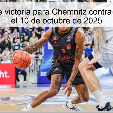 Predicción de victoria para Chemnitz contra Ludwigsburg el 10 de octubre de 2025