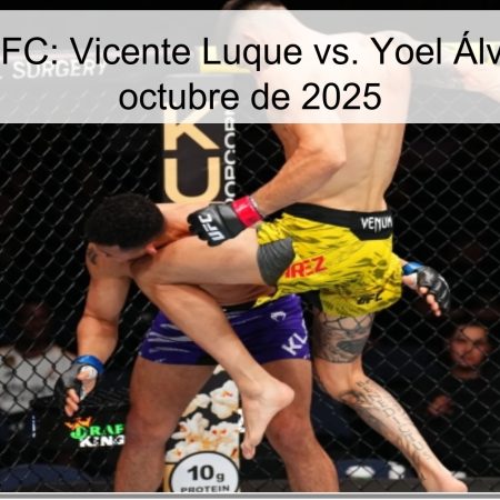 Predicción UFC: Vicente Luque vs. Yoel Álvarez – 12 de octubre de 2025