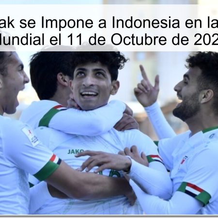 Predicción: Irak se Impone a Indonesia en la Clasificación Mundial el 11 de Octubre de 2025