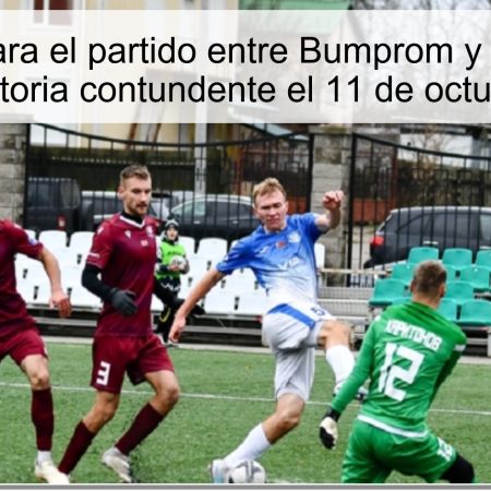 Pronóstico para el partido entre Bumprom y Slonim-2017: ¿Victoria contundente el 11 de octubre?