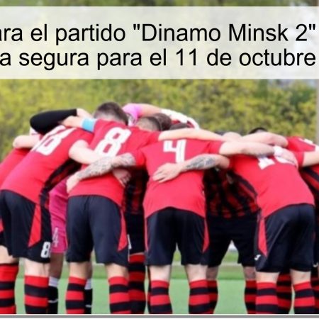 Pronóstico para el partido “Dinamo Minsk 2” vs “Belshina” – Apuesta segura para el 11 de octubre de 2025