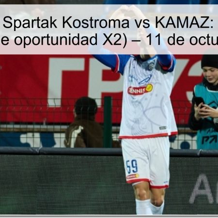 Pronóstico Spartak Kostroma vs KAMAZ: KAMAZ no pierde (Doble oportunidad X2) – 11 de octubre de 2025