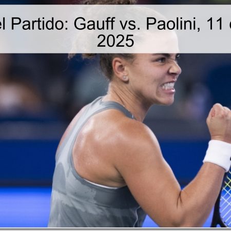 Pronóstico del Partido: Gauff vs. Paolini, 11 de octubre de 2025