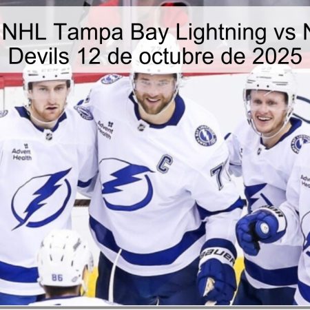 Predicción NHL Tampa Bay Lightning vs New Jersey Devils 12 de octubre de 2025