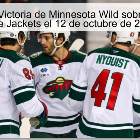 Predicción: Victoria de Minnesota Wild sobre Columbus Blue Jackets el 12 de octubre de 2025