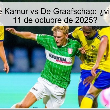 Predicción de Kamur vs De Graafschap: ¿victoria local el 11 de octubre de 2025?