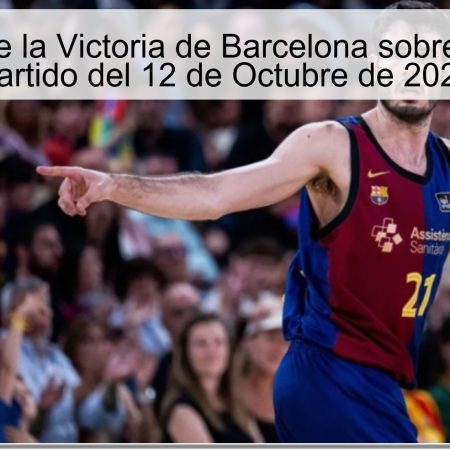 Predicción de la Victoria de Barcelona sobre Lleida en el Partido del 12 de Octubre de 2025