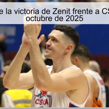 Predicción de la victoria de Zenit frente a CSKA el 12 de octubre de 2025
