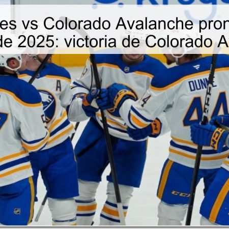 Buffalo Sabres vs Colorado Avalanche pronóstico 13 de octubre de 2025: victoria de Colorado Avalanche