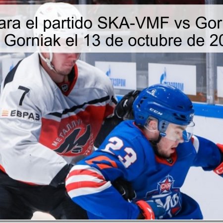 Predicción para el partido SKA-VMF vs Gorniak: Victoria del Gorniak el 13 de octubre de 2025