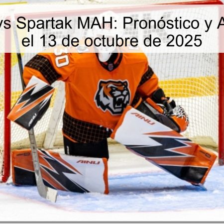 Amur Tigers vs Spartak MAH: Pronóstico y Apuestas para el 13 de octubre de 2025