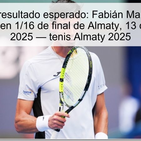 Predicción y resultado esperado: Fabián Marozhán vence a Luca Nardi en 1/16 de final de Almaty, 13 de octubre de 2025 — tenis Almaty 2025