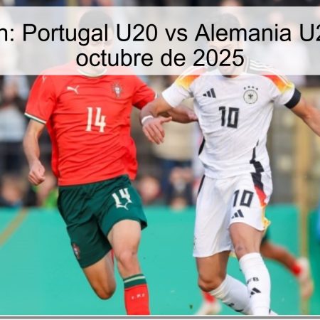 Predicción: Portugal U20 vs Alemania U20 – 13 de octubre de 2025