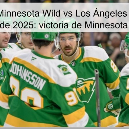 Predicción Minnesota Wild vs Los Ángeles Kings 14 de octubre de 2025: victoria de Minnesota en casa