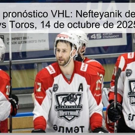 Predicción y pronóstico VHL: Nefteyanik de Almetyevsk vs Toros, 14 de octubre de 2025