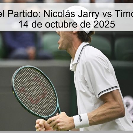 Predicción del Partido: Nicolás Jarry vs Timofey Skatov – 14 de octubre de 2025