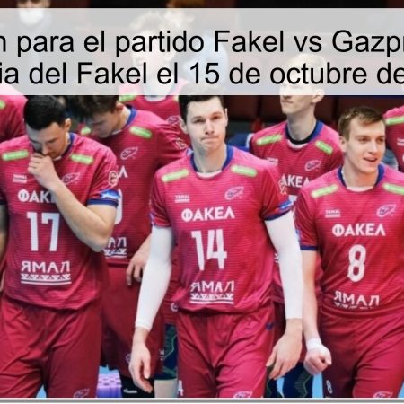 Predicción para el partido Fakel vs Gazprom-Ugra: Victoria del Fakel el 15 de octubre de 2025