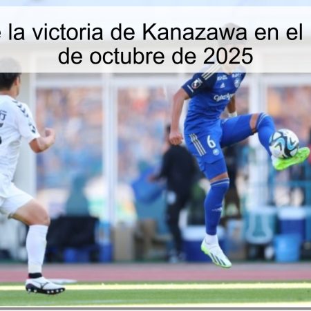 Predicción de la victoria de Kanazawa en el partido del 15 de octubre de 2025