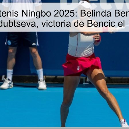 Predicción tenis Ningbo 2025: Belinda Bencic frente a Julia Starodubtseva, victoria de Bencic el 15-10-2025