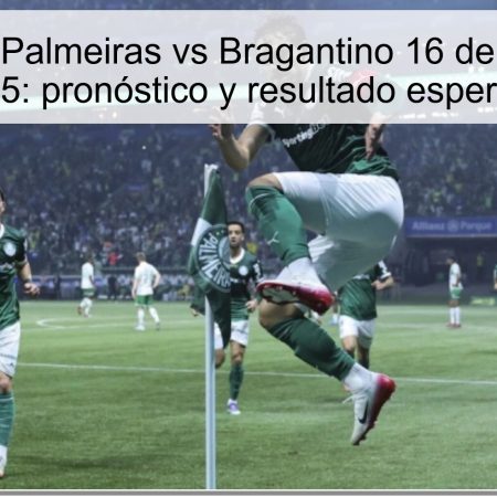 Predicción Palmeiras vs Bragantino 16 de octubre de 2025: pronóstico y resultado esperado