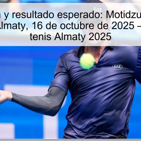 Predicción y resultado esperado: Motidzuki vence a Darderi en Almaty, 16 de octubre de 2025 — pronóstico tenis Almaty 2025