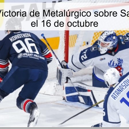 Predicción: Victoria de Metalúrgico sobre Salavat Yulaev el 16 de octubre